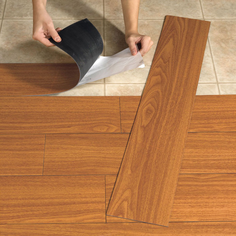 The biggest advantage of vinyl sheet flooring is that it’s water resistant