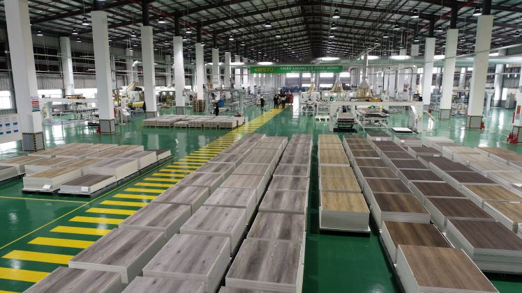 An Cuong's SPC Flooring factory