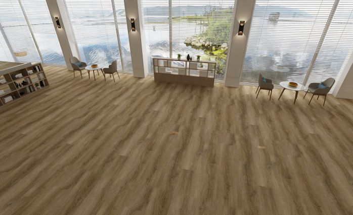 Installing the floor parallel to the direction of light from the main door or window is an option to help highlight the wood grain