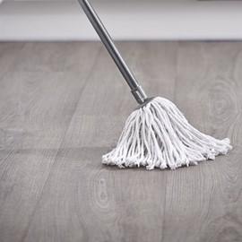 Mopping the SPC flooring occasionally