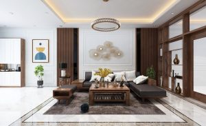 Tấm lam ốp An Cường thiết kế phù hợp với không gian sống