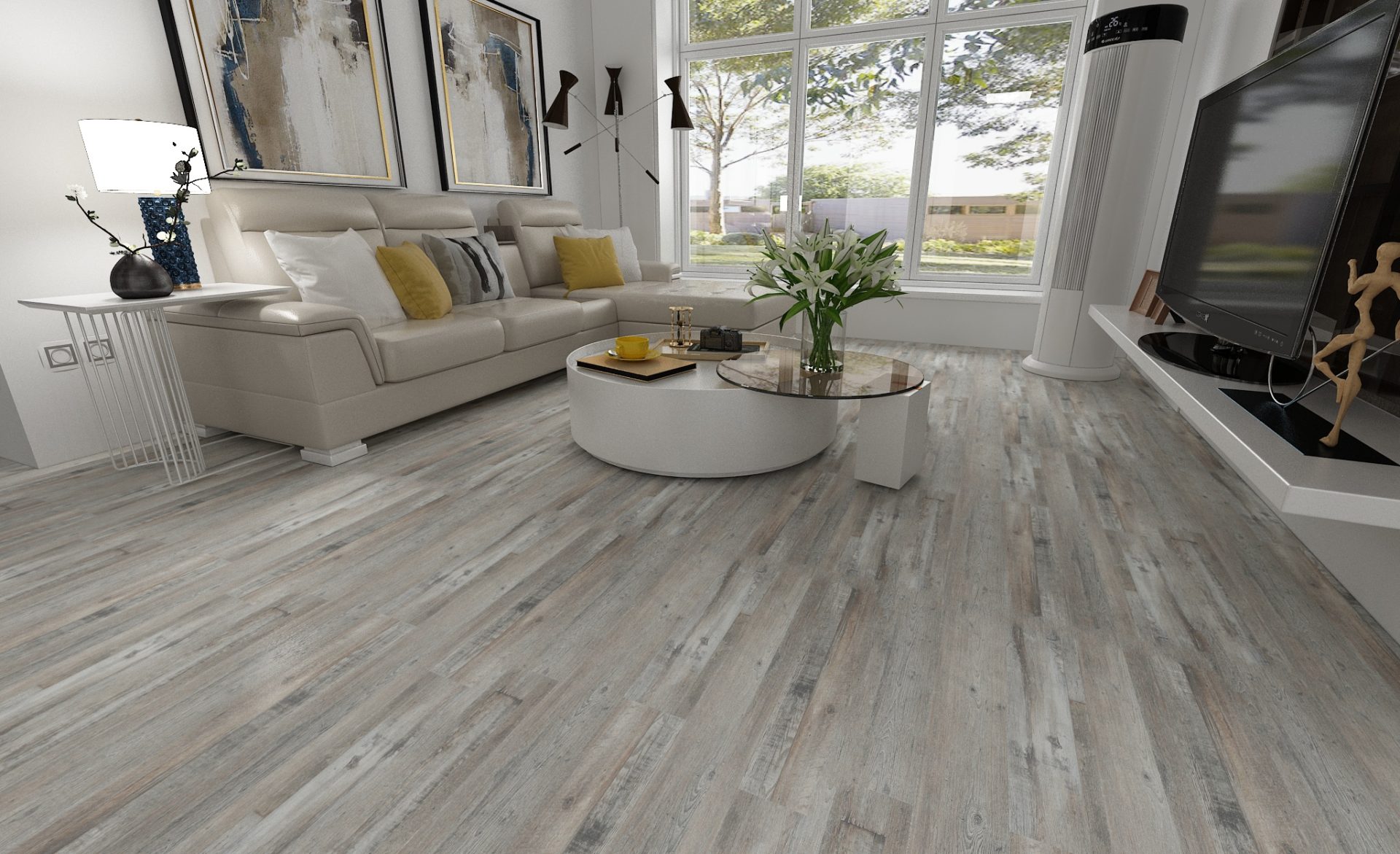 An Cuong SPC flooring offers water and moisture resistance, making it suitable for a variety of indoor spaces